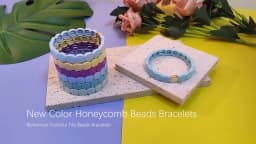 2025 Colorful Bangle For Women Boho Elastic Beaded 10mm Bracelets Enamel Jewelry