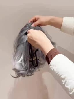 3pcs Premium Wig Storage Bags with Sturdy Metal Hangers - Black Transparent Design for Multiple Wigs & Hair Extensions
