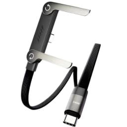 240W Fast Charging Foldable Mobile Phone Holder Data Cable Multi-Angle Adjustment Non-Stop Charging Phone Holder PD Usb Cable