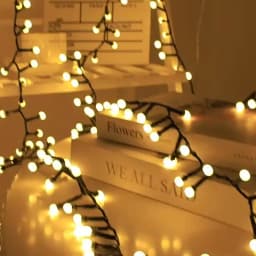 10M 5M DIY Round Ball Fairy String Lights EU Plug Outdoor Waterproof Christmas Garland Lights for Wedding Party Room Decor
