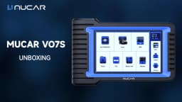 Lifetime Free Update MUCAR VO7S/VO7 Car Diagnostic Tool Bi-Directional ECU Coding Obd2 Scanner Full System Diagnosis 28 Reset