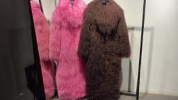 YOLOAgain 135-140cm Floor Length Mongolia Sheep Fur Coat Women Winter Warm Party Long Fur Coat Ladies Overcoat