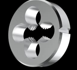 XCAN Thread Die Right Hand Metric Round Die Alloy Steel Threading Die Metal Cutting Tools M1 M2 M3 M4 M5 M6 M8 M10 M12 M14