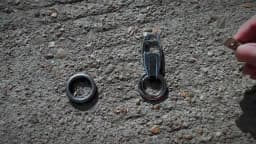Luxury Titanium Car Key Chain Men Keychain Lightweight EDC Spin Key Ring Holder Buckle Male Father's Day Gift Jewelry Wholesale