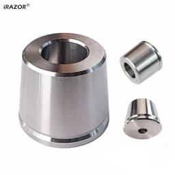 IRAZOR Safety Razor Base,Heavy Durable 304 Stailesss Steel Shaver Stand Holder for Manual Razor,Holder Diameter 1.5cm