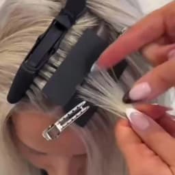 V Light Hair Extensions Set with UV Glue Hair Extension Kit Technology and Tools for Easy Application and Salon Quality Results