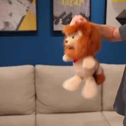 35/50/60CM Super Soft Cute Lion Plush Toy Fluffy Stuffed Animal for Hugging Pillow Cartoon Birthday Gifts Home Decor