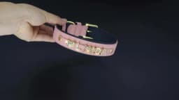 Personalized Soft Dog Collar PU Leather Puppy Cat ID Collars Free Rhinestone Charm Dog Accessory For Small Medium Dogs Chihuahua