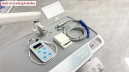 JUMTOP Dental Built-in LED Micromotor with Touch Pad Brushless Electric Motor High Torque Grinding Machine for Dental Chair