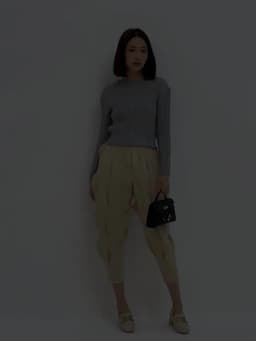 LANMREM Versatile Slim Pleated Pencil Pants Women Elastic High Waist Solid Color Trousers Casual 2023 Autumn New 2AA3771