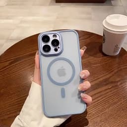 Luxury Frosted Phone Case For iPhone 18 16 15 14 13 12 11 Pro Max Plus 17 Air For Magsafe Matte Transparent Magnetic Cover