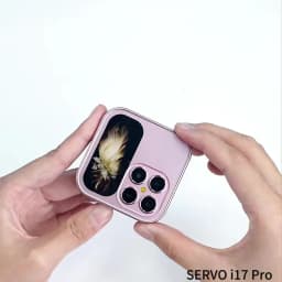 2026 NEW SERVO I17 Pro Mini Flip Mobile Phone 2 SIM Speed Dial Magic Voice Blacklist FM Radio 2G GSM Small Foldable Cellphones