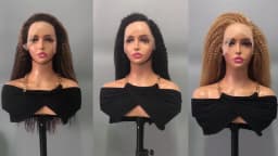 Afro Kinky Curly Human Hair Lace Frontal Wig 180% Density Brazilian 13x4 Curly Lace Front Human Hair Wigs For Women Pre Plucked