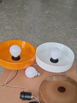 Modern Vintage Glass Ceiling Light Hallway Balcony Kitchen Light Bedroom Ceiling Light Multi-Colored Glass