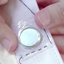 5-10-50Sets 18MM/20MM Strong Round PVC Invisible Hidden Magnetic Snap Button For Sewing Clothing Garment Bags Magnet Fasteners