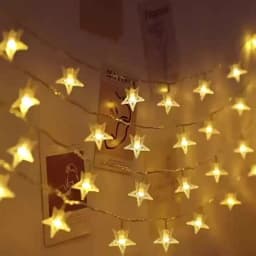 1.5M/3M/6M/10M 80Leds Star String Lights Christmas Garland Battery/USB Powered Wedding Party Curtain String Fairy Light for Home