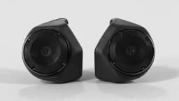 6-1/2" King Trunk Rear Speakers For Harley Touring Street Glide Road King 2014-2023 2018 2019 Motorcycle