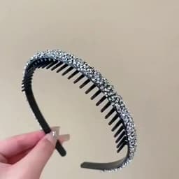 1Pc Elegant Bling Rhinestone Headband, Great Gift for Women & Girls for Daily & Special Occasions