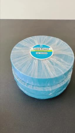 36Yards Hair System Tape Double Side Walker Tape 0.8CM Blue Lace Front Wig Tape For Toupee Sweatproof Ultra Hold Wig Tape 2.54CM