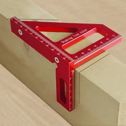 Carpenter Square -Woodworking Square Protractor Aluminum/Plastic Ruler 3D Multi Angle 45/90 Degree Layout Measuring Ruler