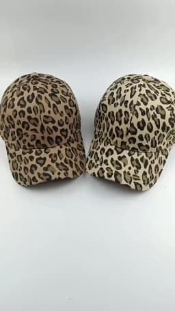 Summer Men Women Baseball Cap Leopard Print Snapback Hat Cotton Adjustable Hip Hop Hat Outdoor Sports Trucker Caps Sun Hats
