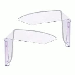 1pc Electric Lock Rain Cover Outdoor Electronic Mechanical Lock Protective Cover Acrylic Access Controller Cover