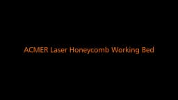 ACMER Laser Cutting Honeycomb Working Table for CO2 or diode Laser Engraver Cutting Machine 300x300/330x330/400x400/440x440x22mm
