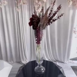 4pcs-10pcs 70cm tall crystal table Standing glass Candle Holders Wedding Tall clear crystal Candelabra Centerpieces