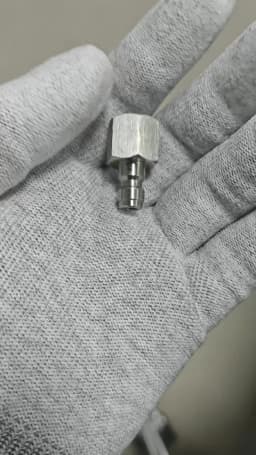 Stainless Steel 8mm Quick Disconnect Charging Hose Release Coulper Male Plug 1/8“BSPP / 1/8”NPT / M10*1.0 Threads