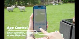 ISWARD GS Wire-Free RTK+AI Vision Robot Lawn Mower:1000㎡, Obstacle Avoidance, 4G/WiFi/Bluetooth App, GPS Anti-Theft