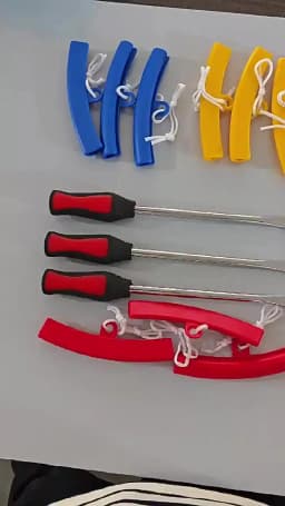 30CM Bike Tire Levers Spoon Rim Protector Tire Repair Tool Motorcycle Tyre Repair Tool Tire Changing Levers Auto Spoon Tire Kit
