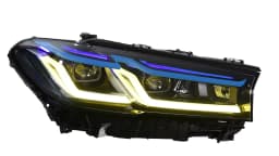 AKD Head Lamp for BMW G30 G38 LED Headlight 2018-2023 Headlights 525i 530i M5 DRL Turn Signal High Beam Angel Eye Projector Lens