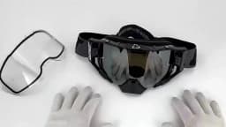For LEATT Velocity 6.5 MX Motocross Goggle Lens Anti-Fog Double Layers Motorcycle Sunglasses Replace Lens Accessories