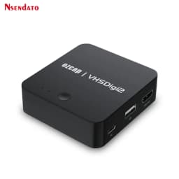 EZCAP181 Analog VHS to Digital Video Audio Recorder AV HD USB Video Capture Recorders for U Hi8 VCR DVR Camcorder Tape Digitizer