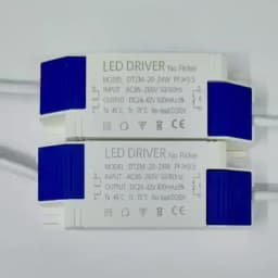 DC24-42V LED Power Supply 20-24W 500mA 600mA LED Driver Adapter AC85-265V Lighting Transformer For LED Panel Light Downlight DIY