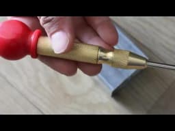 Automatic Center Pin Punch Woodworking Tools Spring Loaded Marking Metal Drill Bits Wood Press Dent Marker Tool