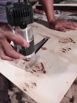 Brushless 5 Speed Wood Router Tool Cordless Milling Engraving Slotting Machine Woodworking Trimming Machine for Makita Battery