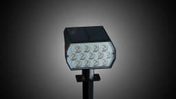 52 LED Solar Spot Lights Outdoor IP65 Waterproof with 3 Modes Landscape Lighting for Walkway Yard Garden