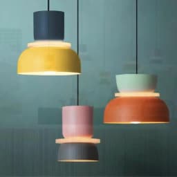 Modern Macaron Led Pendant Lamp Colorful Hanging Suspension Study Dining room Bedside Bedroom Chandelier Lighting lamp shades