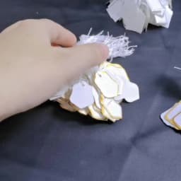 500 Pcs Jewelry Strung Pricing Price Tags with String Silver Merchandise Cloth Label Price Label
