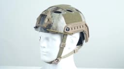 BOOIU Fast Tactical Helmets ABS Adjustable Knob Disguise CP Airsoft Helmet Outdoor Sports Hunting CS Military Protect Equipment