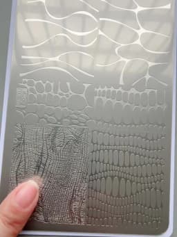 XMQ NAIL ART STAMPING PLATES LINES TEMPLATES IMAGE PLATE