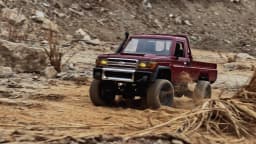 1:12 MN Model MN82 RC Car 2.4G RTR Version 4WD 280 Motor Proportional Off-Road Remote Control Crawler Toys For Boys Gifts