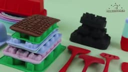 10 Holes Silicone Forms Long Strip Finger Biscuit Silicone Mold Oven Cake Puff Ice Cube Mould Tray Bakeware DIY Baking Tools