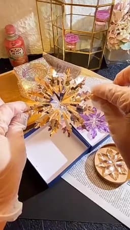 New Christmas Multi Shapes Snowflake Pendant Silicone Mold Hanging Epoxy Resin Mould For DIY Christmas Tree Decor Jewelry Making