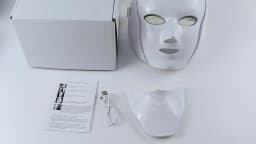 Face Neck Beauty Mask 7 Colors Light LED Mask Photon Red Light Facial Skin Care Repair Skin Anti Aging Wrinkle Skin Tightening