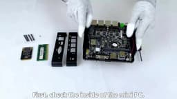 XCY Firewall Router Mini PC Celeron J1900 N150 N5105 J4125 4x 2.5G Ethernet Support Virtualization OpenWrt Pfsense OPNsense EXSI