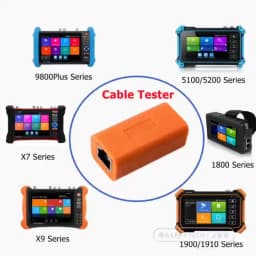 Tahlitech Original UTP Cable Tester for CCTV IPC Camera Tester IPC-9800 and IPC-5200 Plus,3200,X7,X9,etc