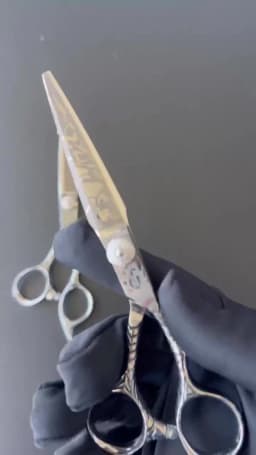 Professional Green JP440c Steel 7 '' Damask Pattern Hair Scissors Haircut Thinning Barber Cutting Shears Hairdresser Scissors