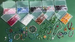 1000 Pcs/Box 4 6 8mm AB Faceted Crystal Rondelle Glass Round Loose Spacer Beads Crafts for DIY Making Jewelry Bracelet Necklace